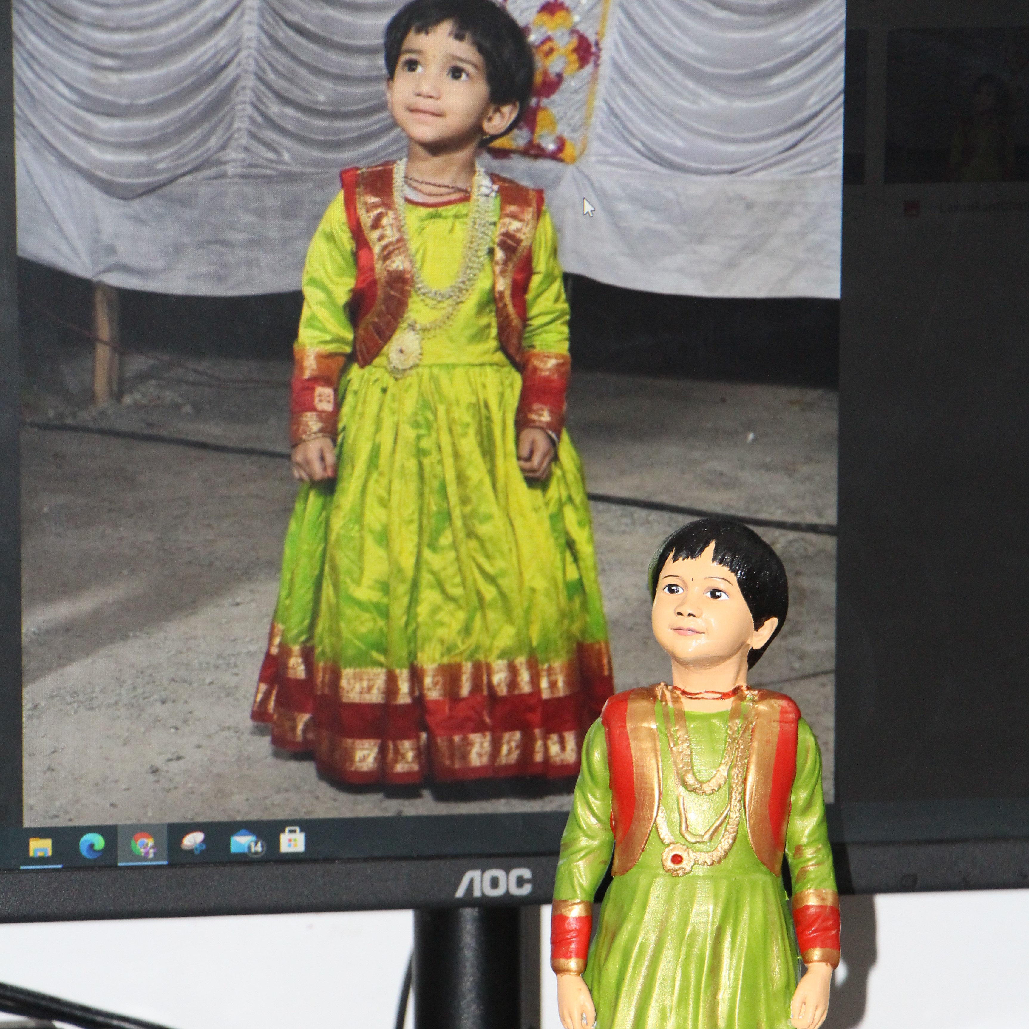 3d miniature couple